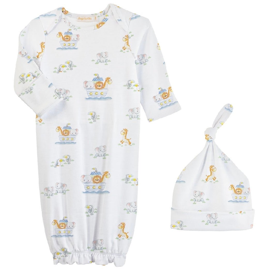 Noah's Ark Gown & Hat Set - Ballyhoo Boutique and Gift