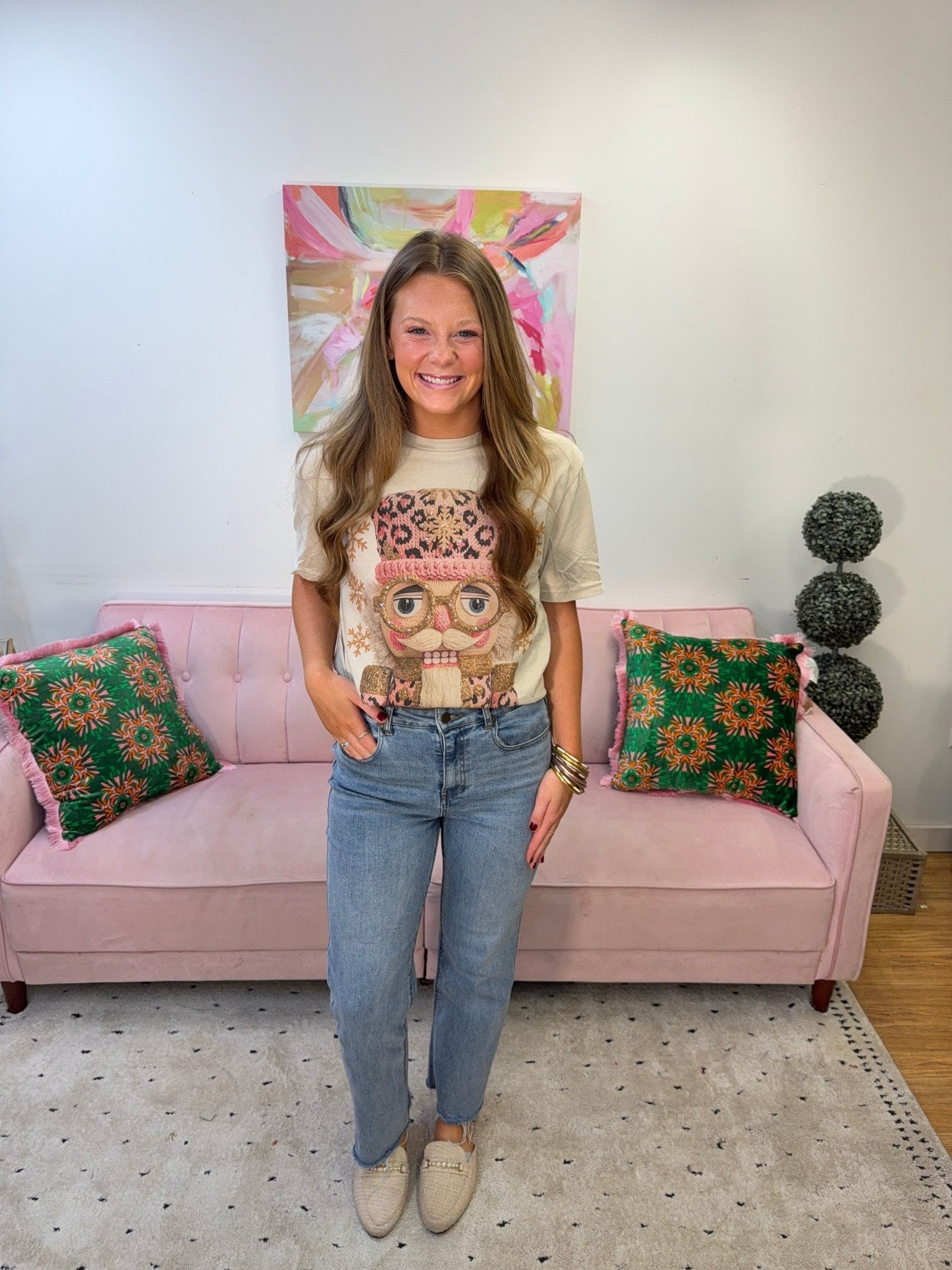 Nutcracker Yarn Tee - Ballyhoo Boutique and Gift