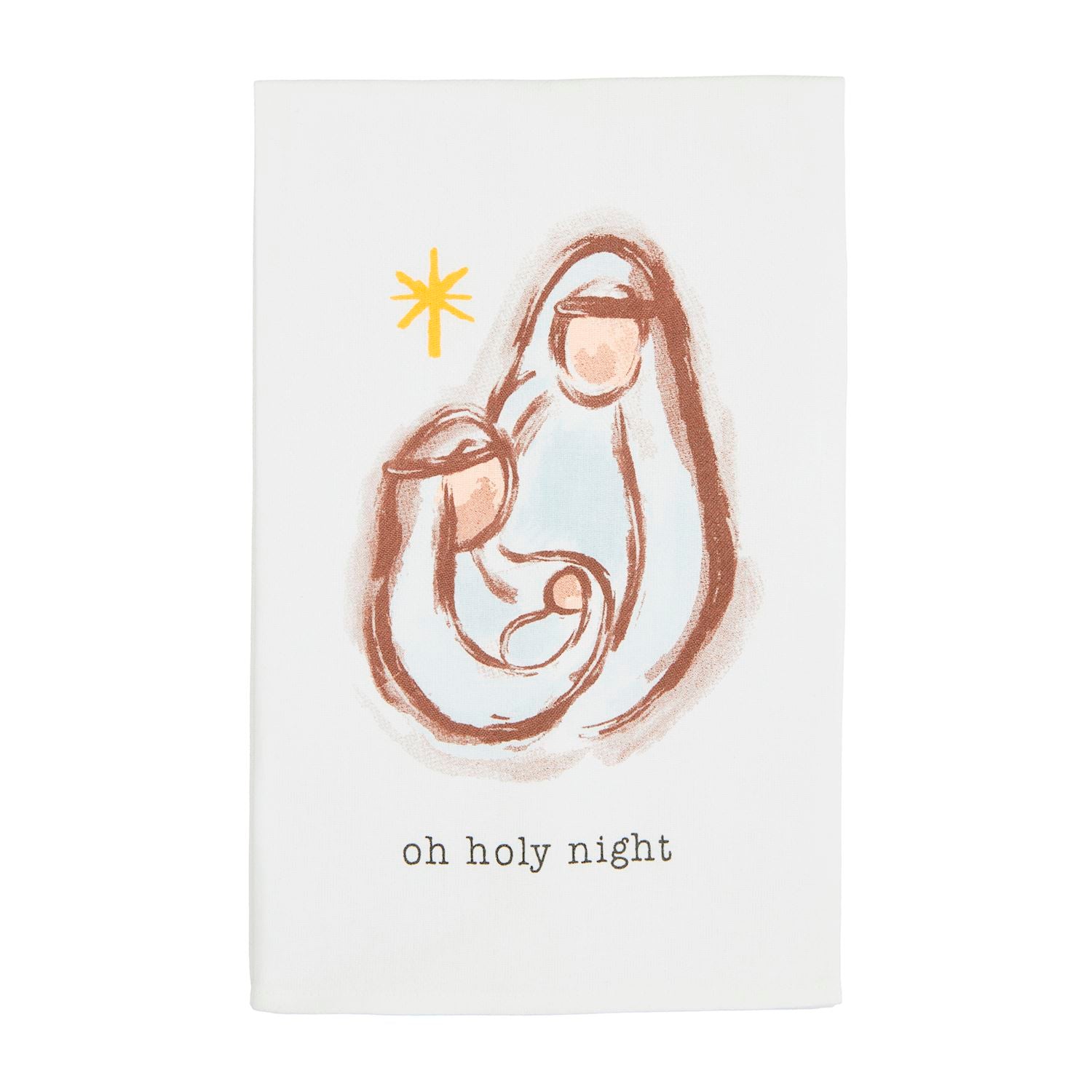 Oh Holy Night Tea Towel - Ballyhoo Boutique and Gift