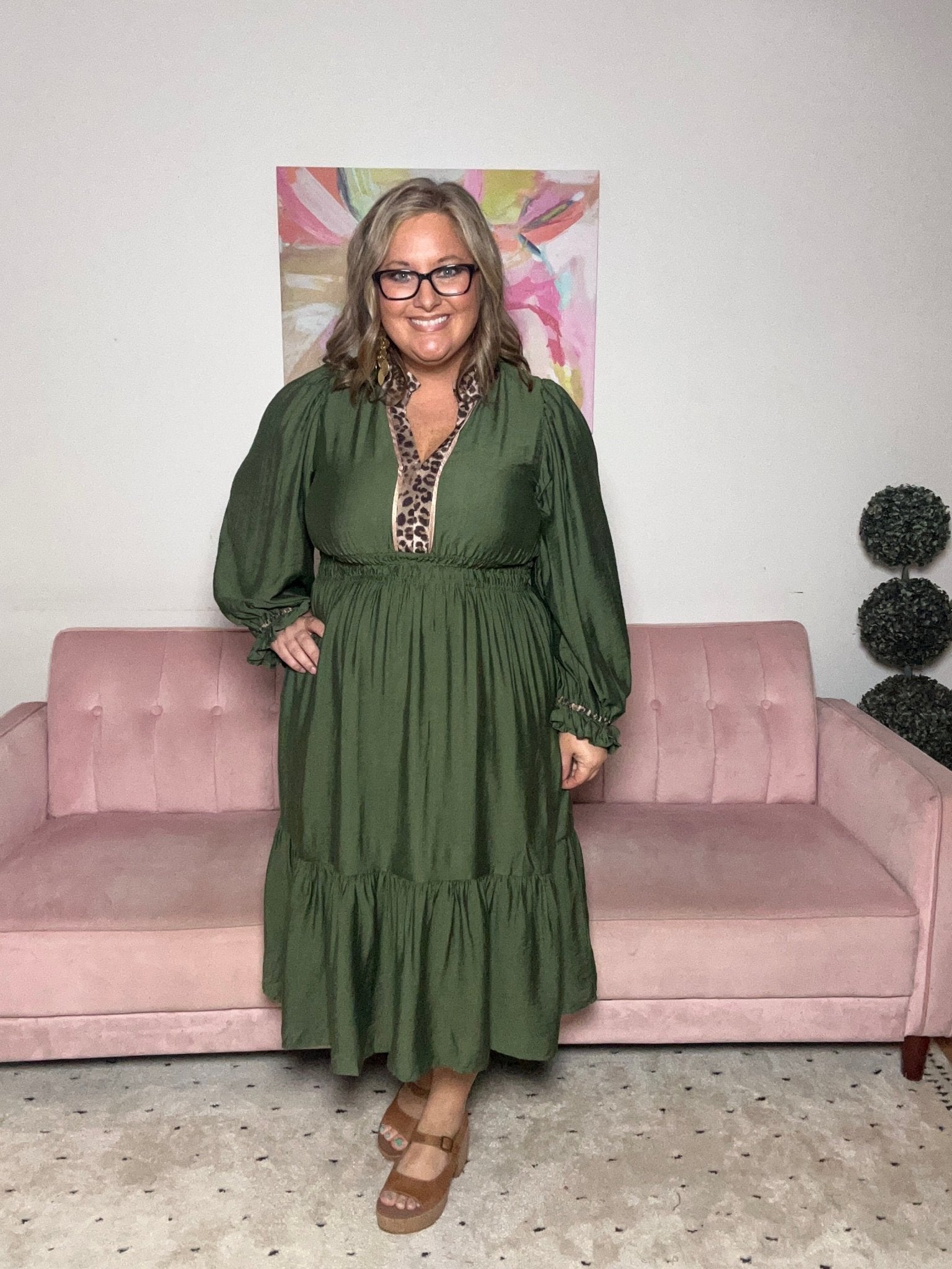 Olive You Dress - Ballyhoo Boutique and Gift