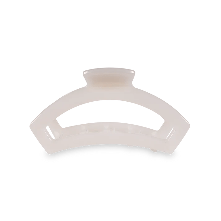 Open White Medium Clip - Ballyhoo Boutique and Gift