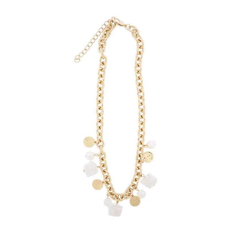 Oval Link Chain Necklace - Ballyhoo Boutique and Gift