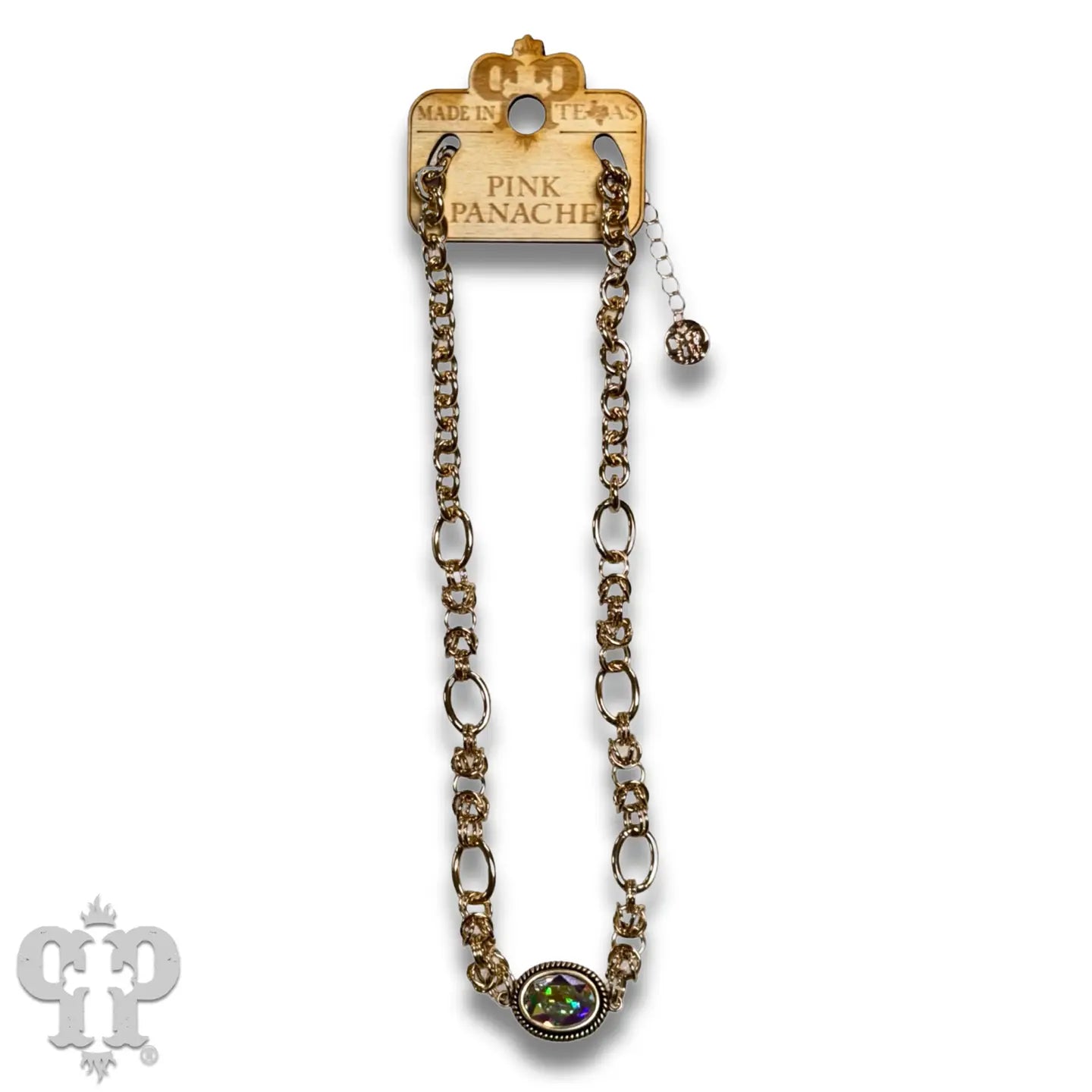 Oval Pendant Necklace - Ballyhoo Boutique and Gift