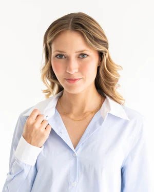 Paper Clip Necklace 24K - Ballyhoo Boutique and Gift