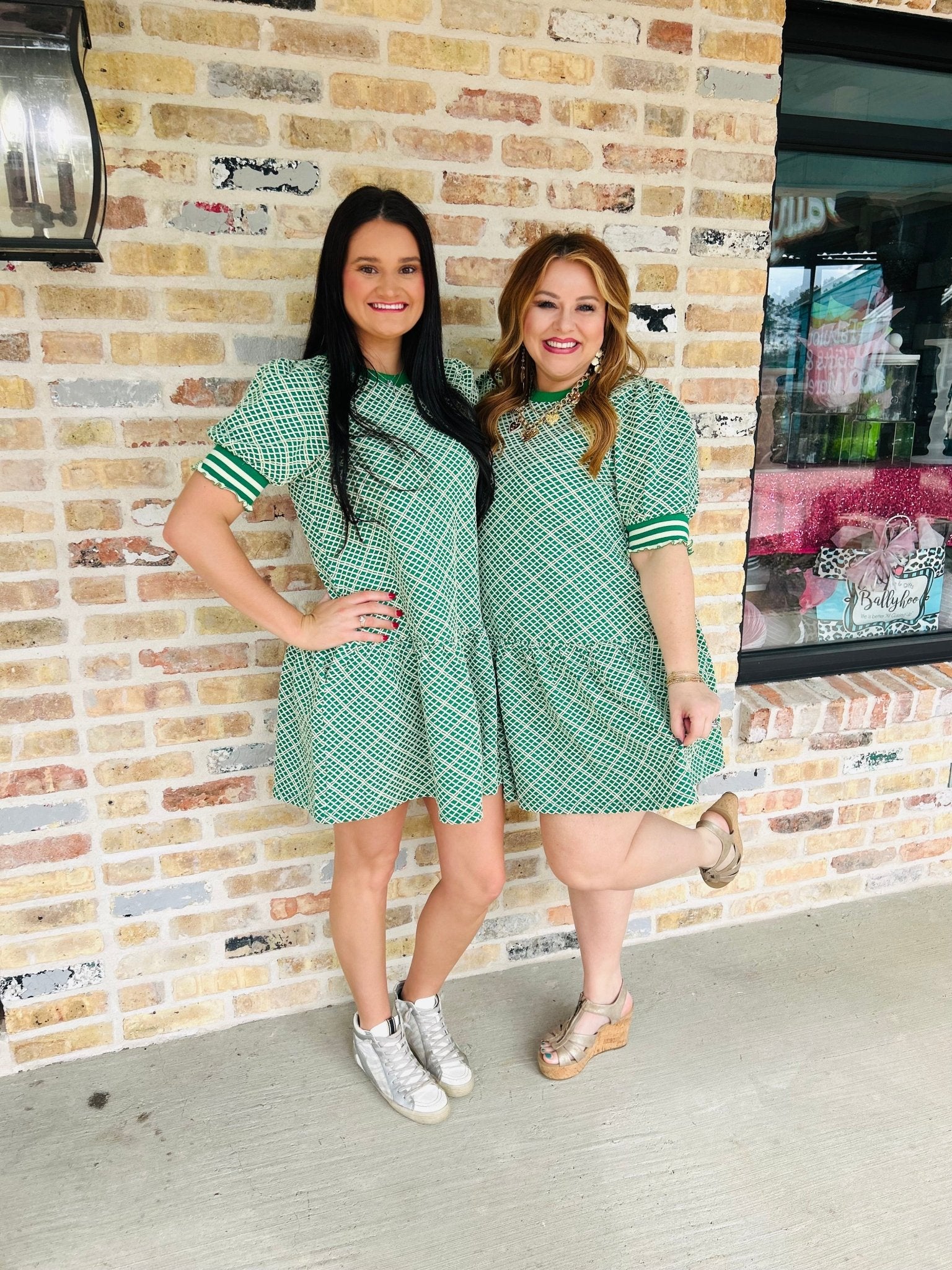 Patterned Perfection Dress - Ballyhoo Boutique and Gift