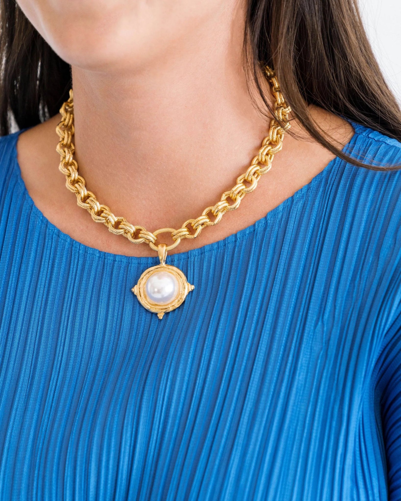 Pearl Cab Necklace - Ballyhoo Boutique and Gift