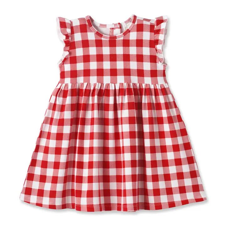 Picnic Plaid Summer Dress - Ballyhoo Boutique and Gift