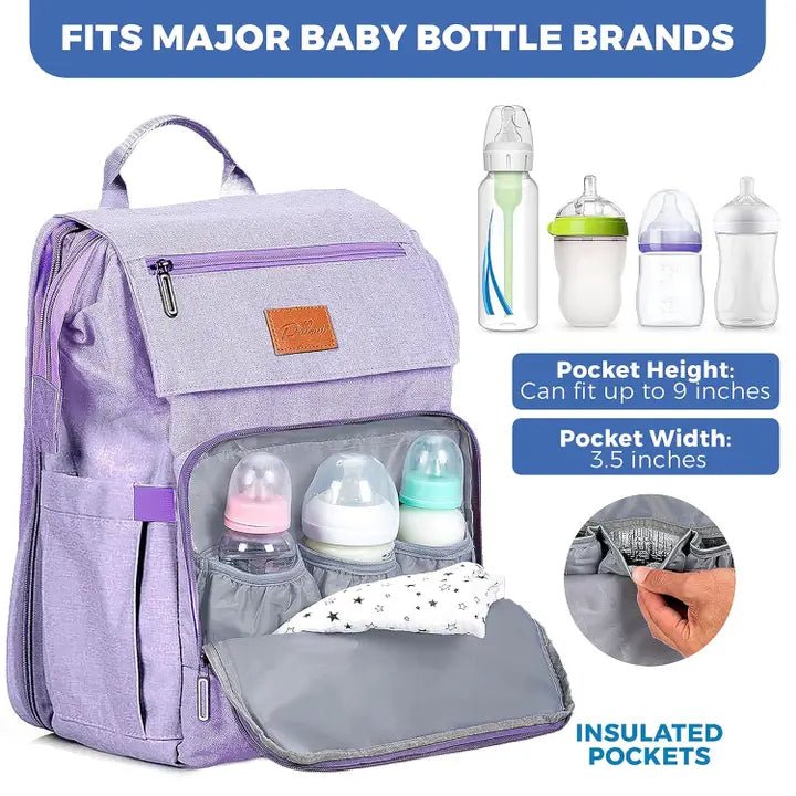 Pillani Baby Diaper Bag - Ballyhoo Boutique and Gift