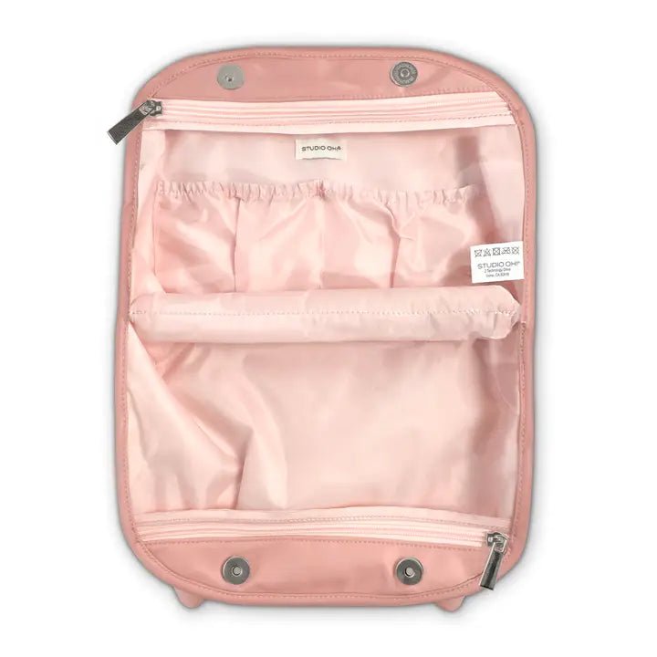 Pink Brigitte Cosmetic Pouch - Ballyhoo Boutique and Gift