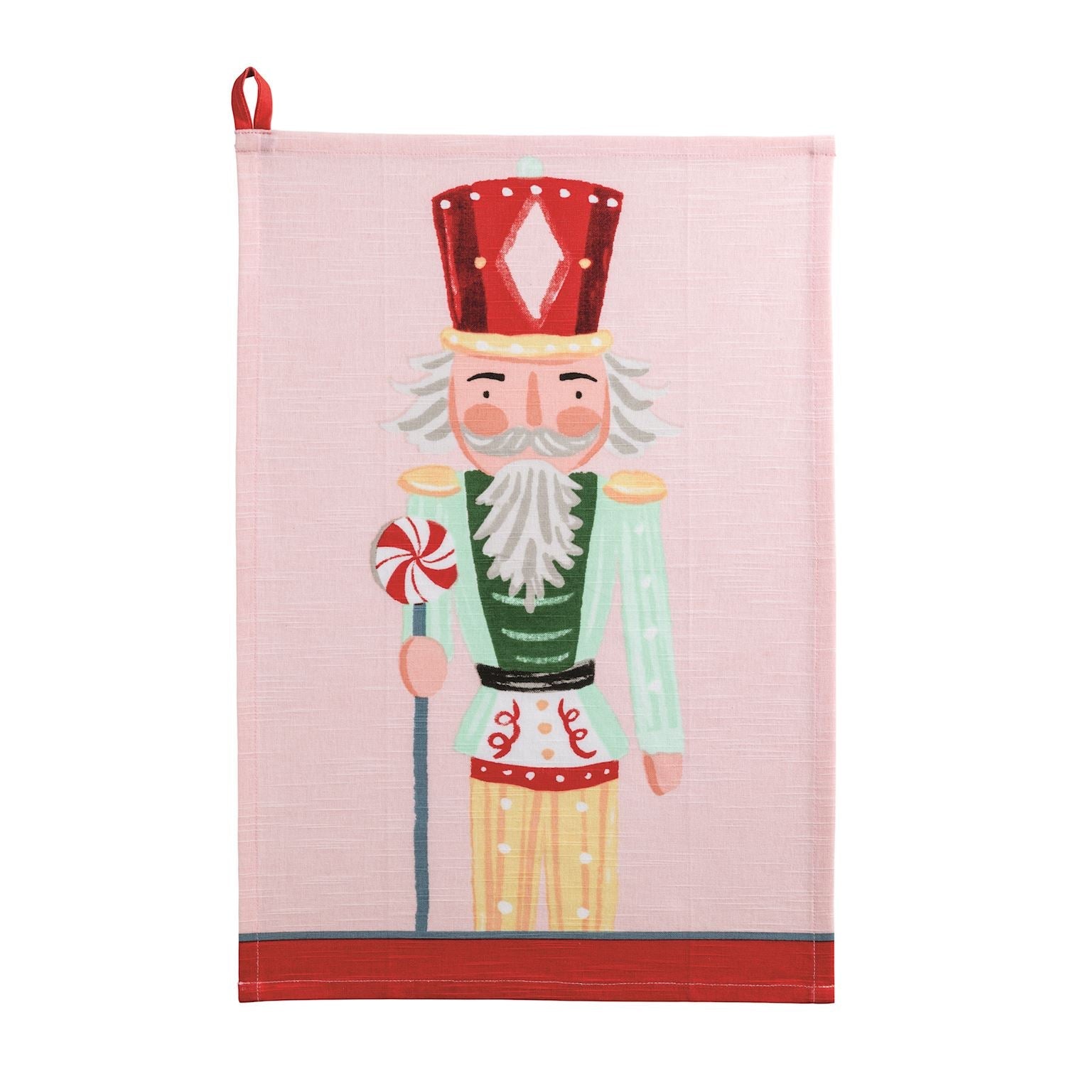Pink Nutcracker Tea Towel - Ballyhoo Boutique and Gift