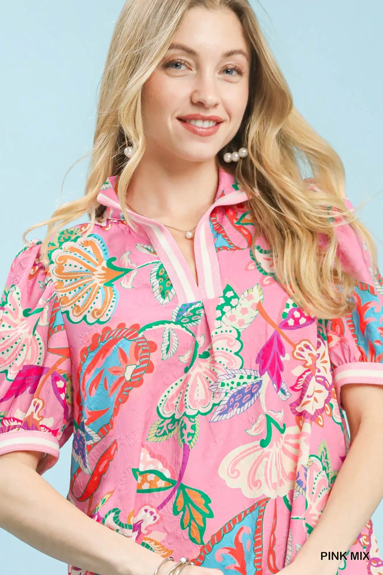 Bold Botanical Dress Umgee