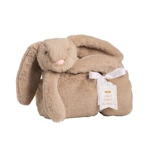 Plush Bunny Blankets - Ballyhoo Boutique and Gift