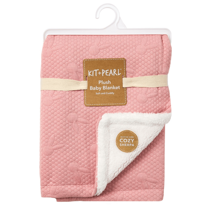 Plush Sherpa Baby Blanket - Ballyhoo Boutique and Gift