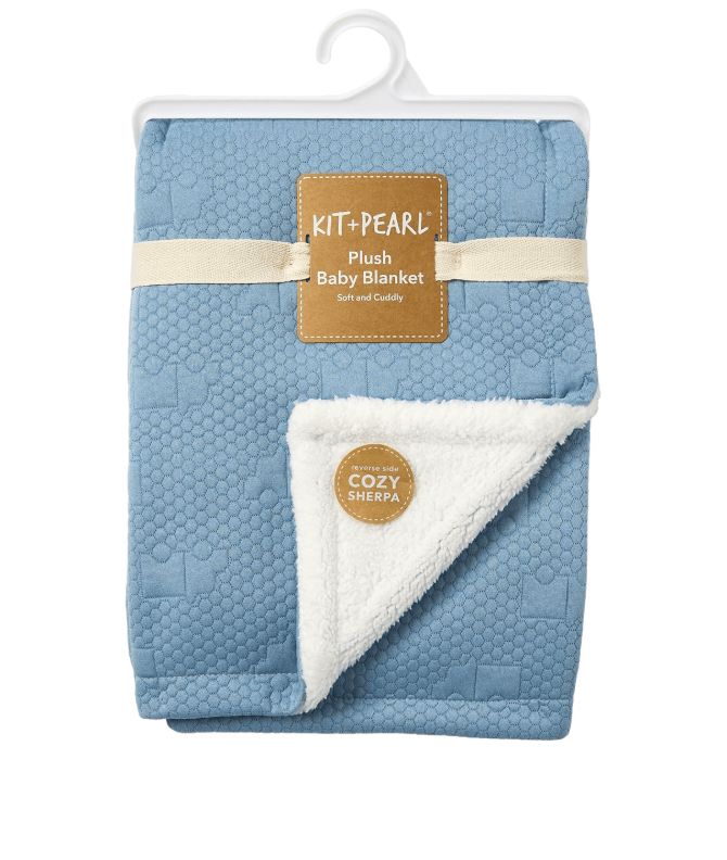 Plush Sherpa Baby Blanket - Ballyhoo Boutique and Gift