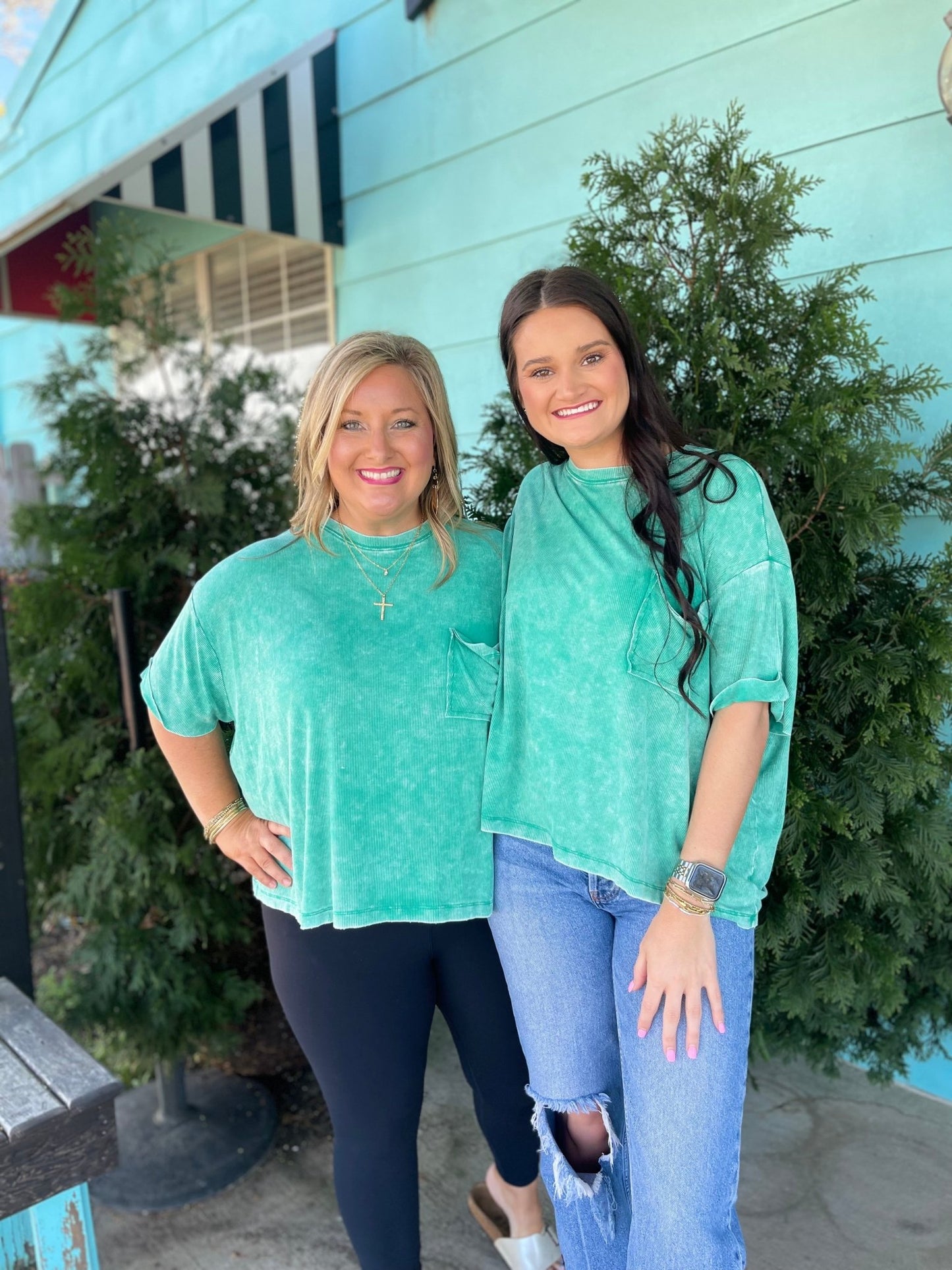 Pocket Airy Tee - Ballyhoo Boutique and Gift