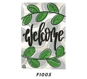 Polka Dot Welcome Flag - Ballyhoo Boutique and Gift