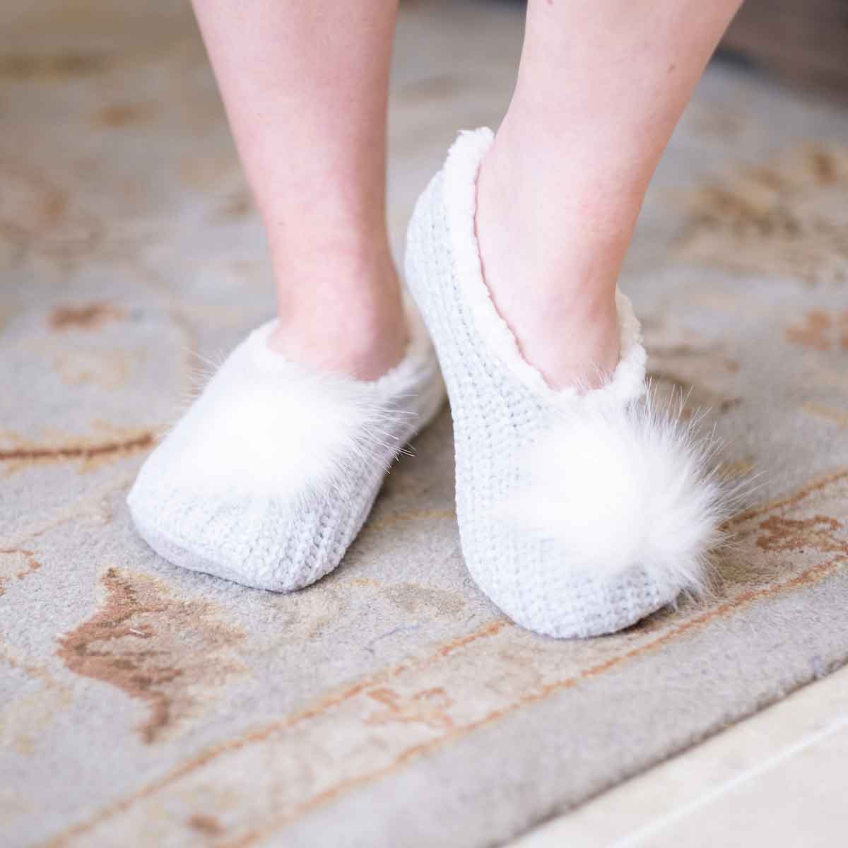 Pom Pom Footies - Ballyhoo Boutique and Gift