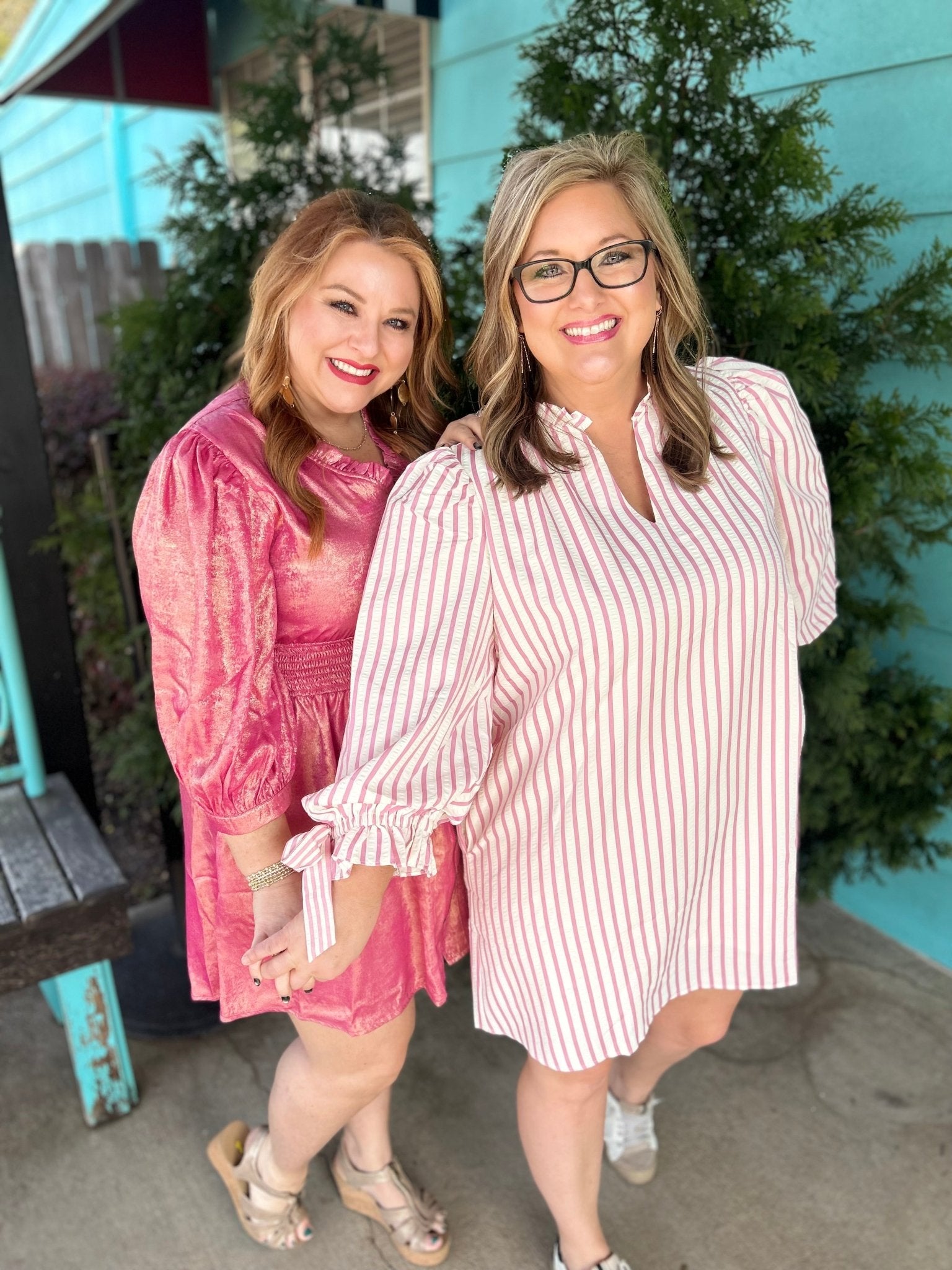 Preppy in Pink Seersucker Dress - Ballyhoo Boutique and Gift