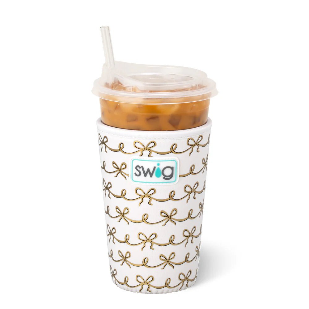 Pretty in Pearl Iced Cup Coolie - Ballyhoo Boutique and Gift
