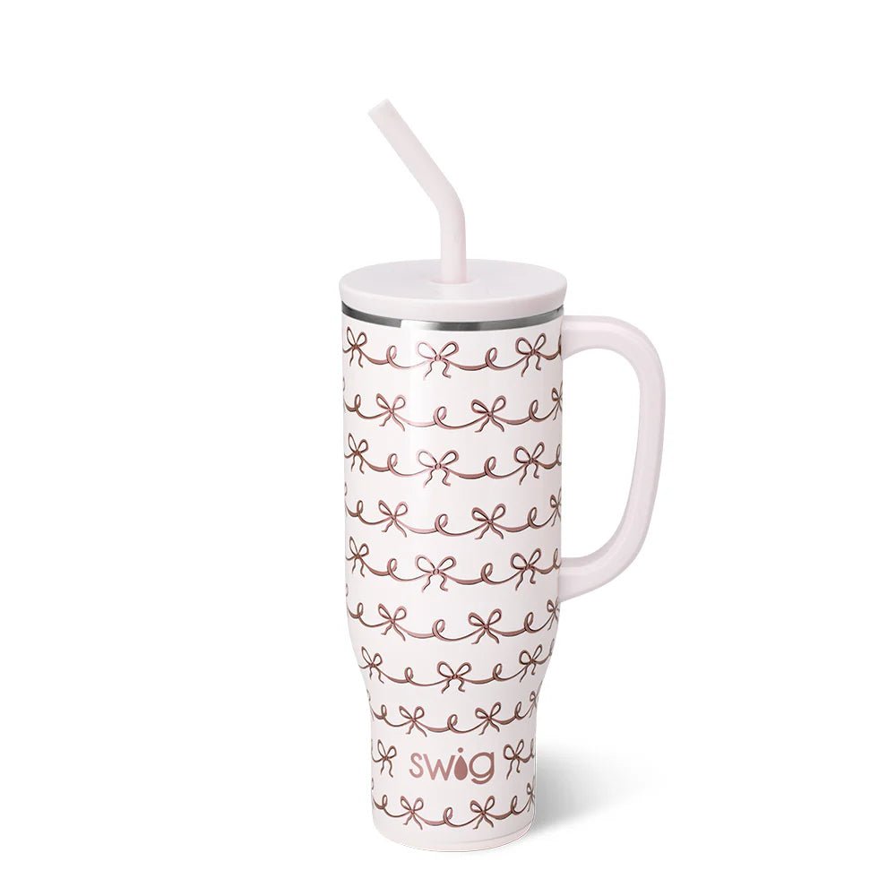 Pretty in Pink Mega Mug 30oz - Ballyhoo Boutique and Gift