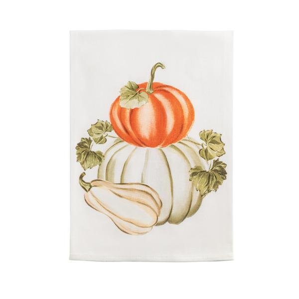 Pumpkin and Gourd Tea Towel - Ballyhoo Boutique and Gift