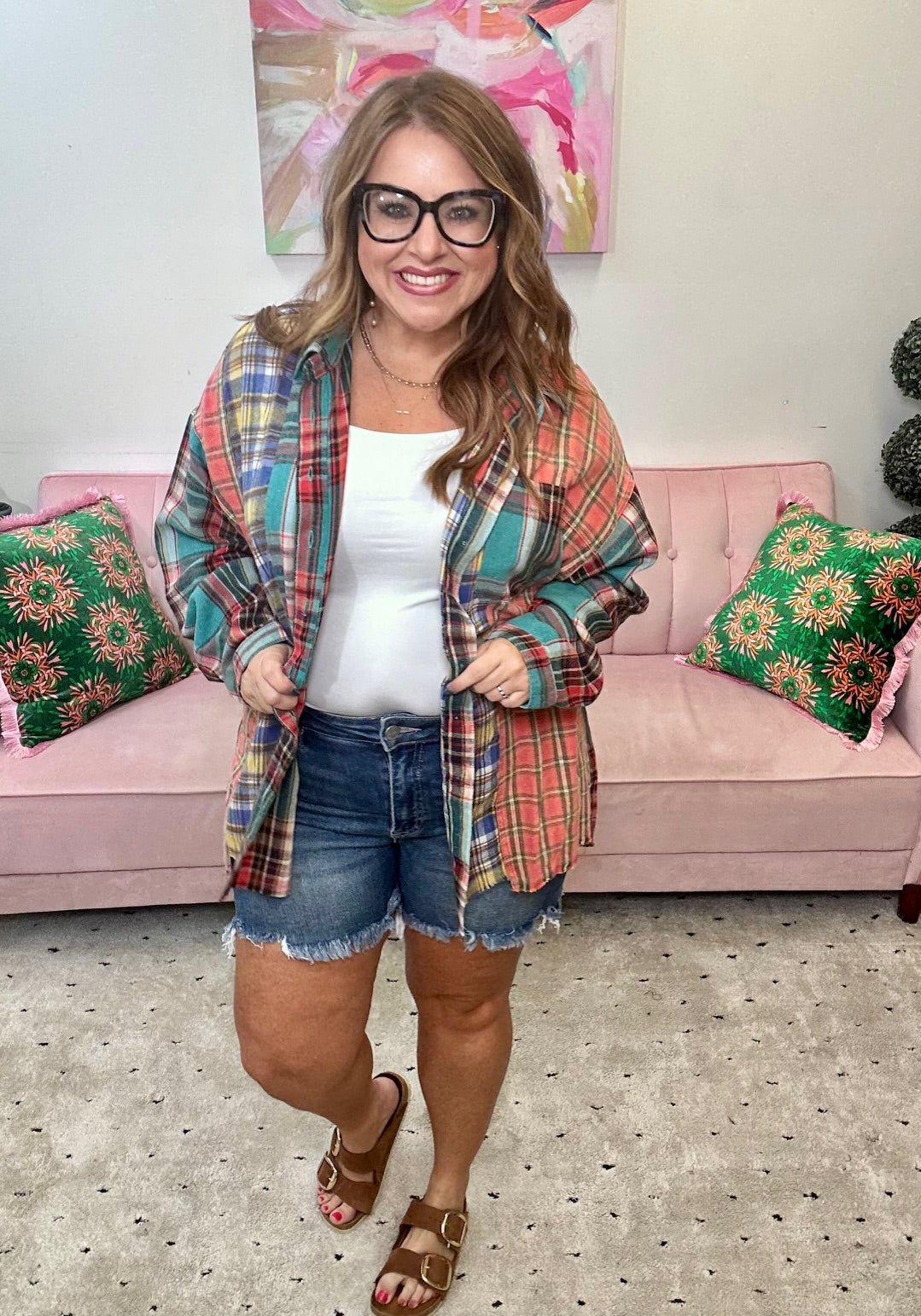 Pumpkin Pickin Plaid - Ballyhoo Boutique and Gift