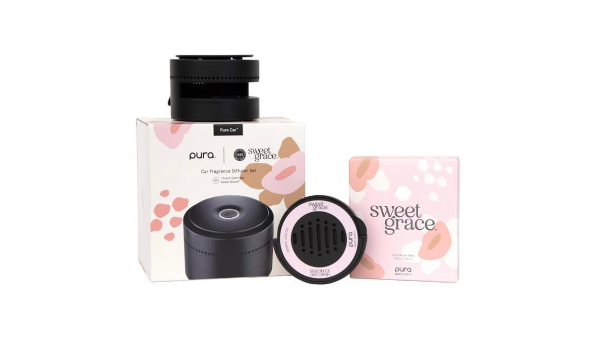 Pura Sweet Grace Car Diffuser Set - Ballyhoo Boutique and Gift