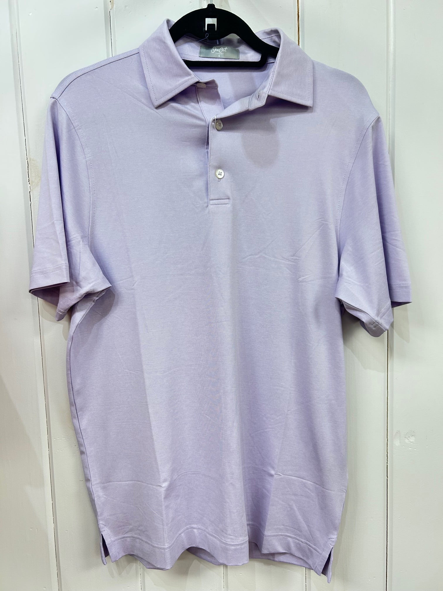 Purple Putter Men's Polo - Ballyhoo Boutique and Gift