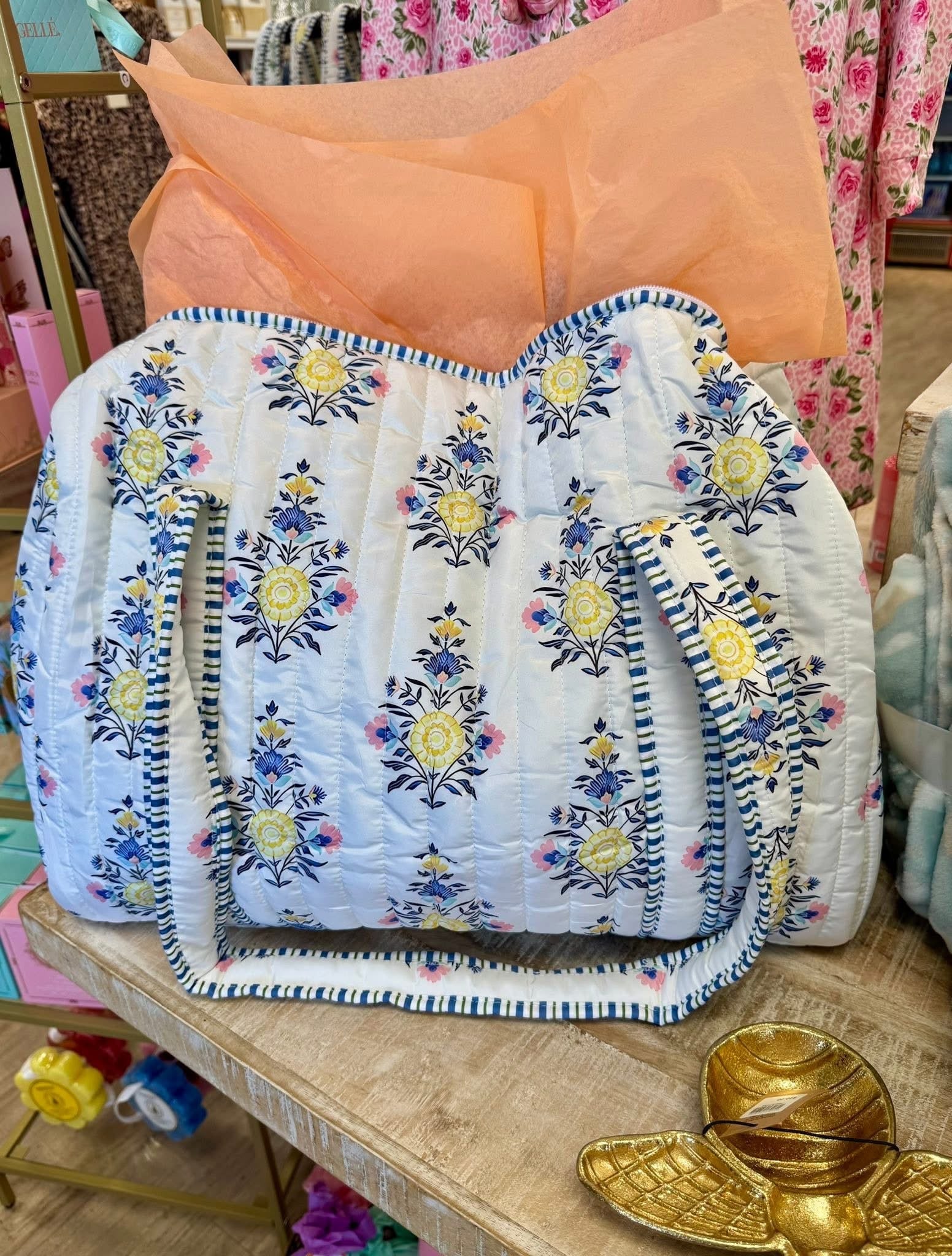 Quilted Duffle Bags - Ballyhoo Boutique and Gift
