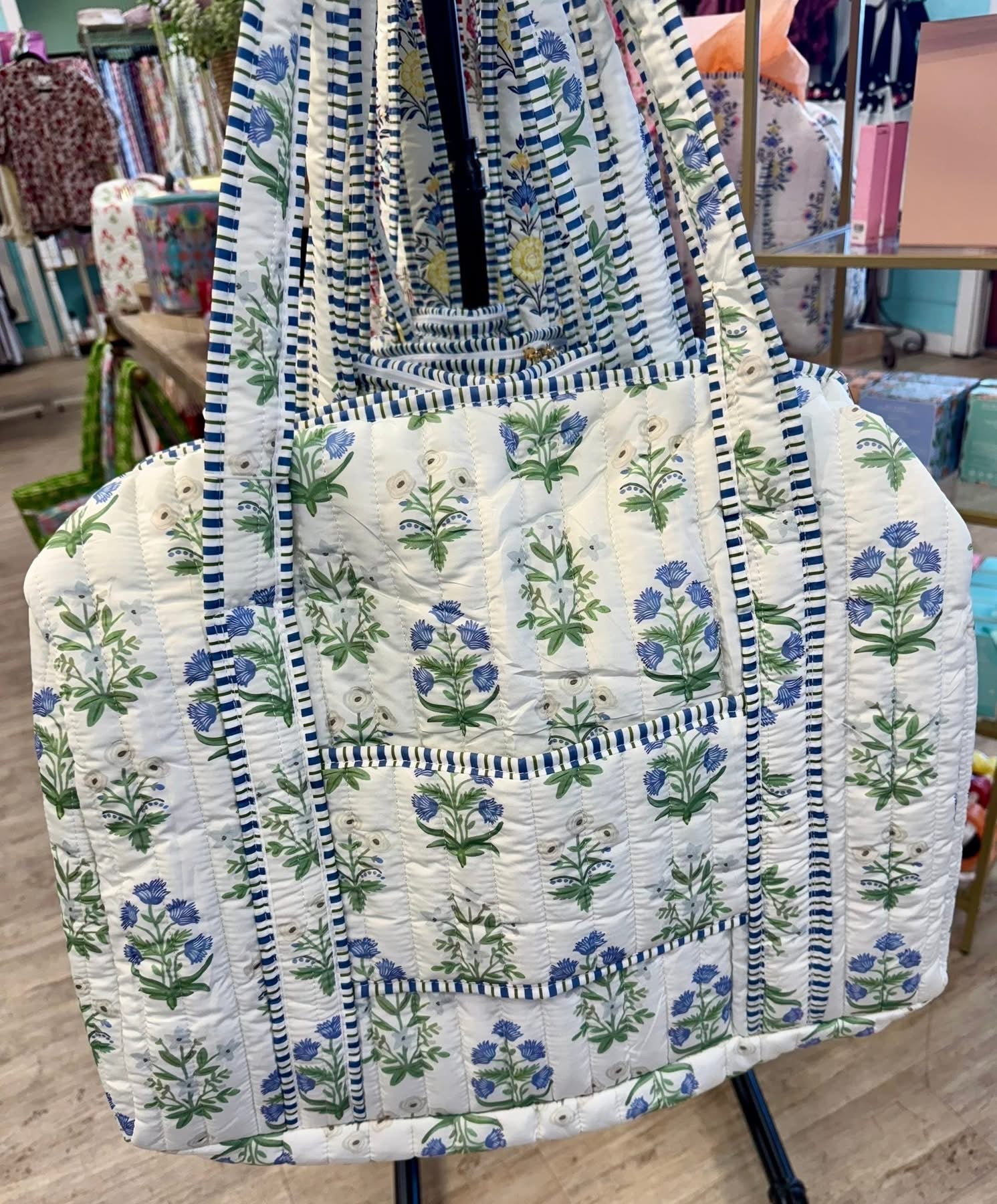 Quilted Duffle Bags - Ballyhoo Boutique and Gift