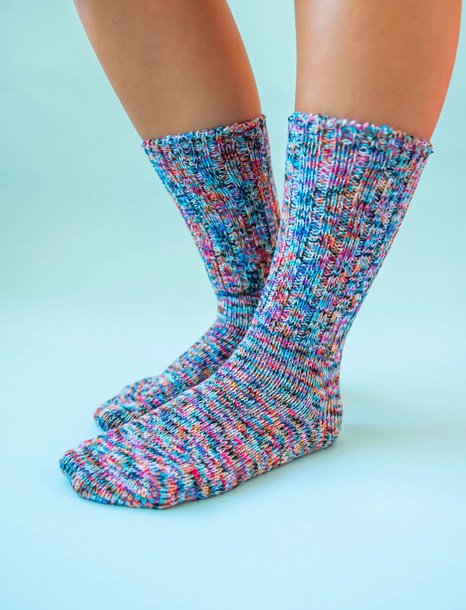 Ragg Crew Cable Socks - Ballyhoo Boutique and Gift