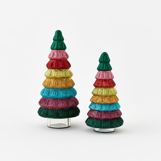 Rainbow Glitter Trees - Ballyhoo Boutique and Gift