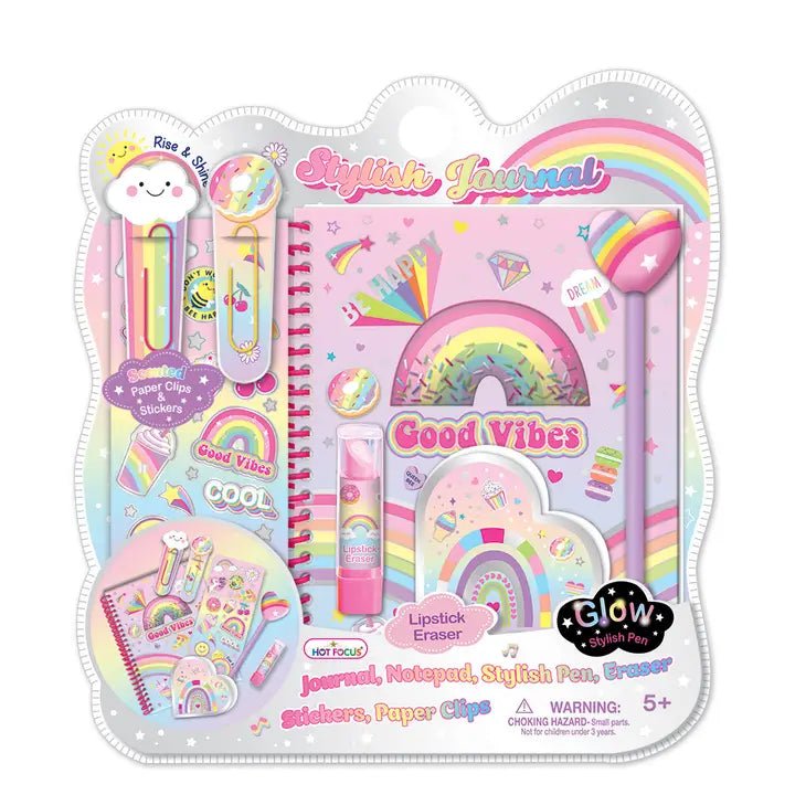 Rainbow Stylish Journal - Ballyhoo Boutique and Gift