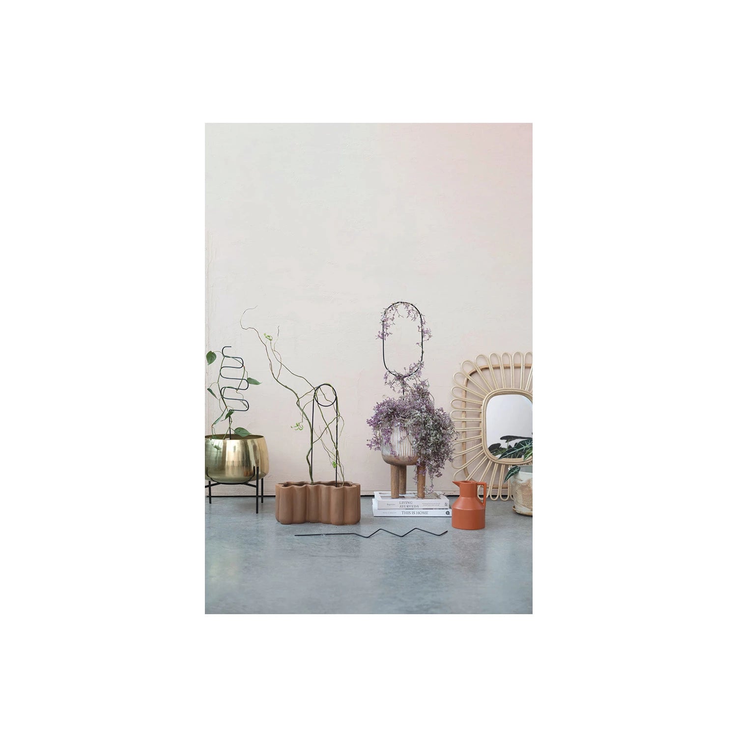Rattan Wall Mirror - Ballyhoo Boutique and Gift