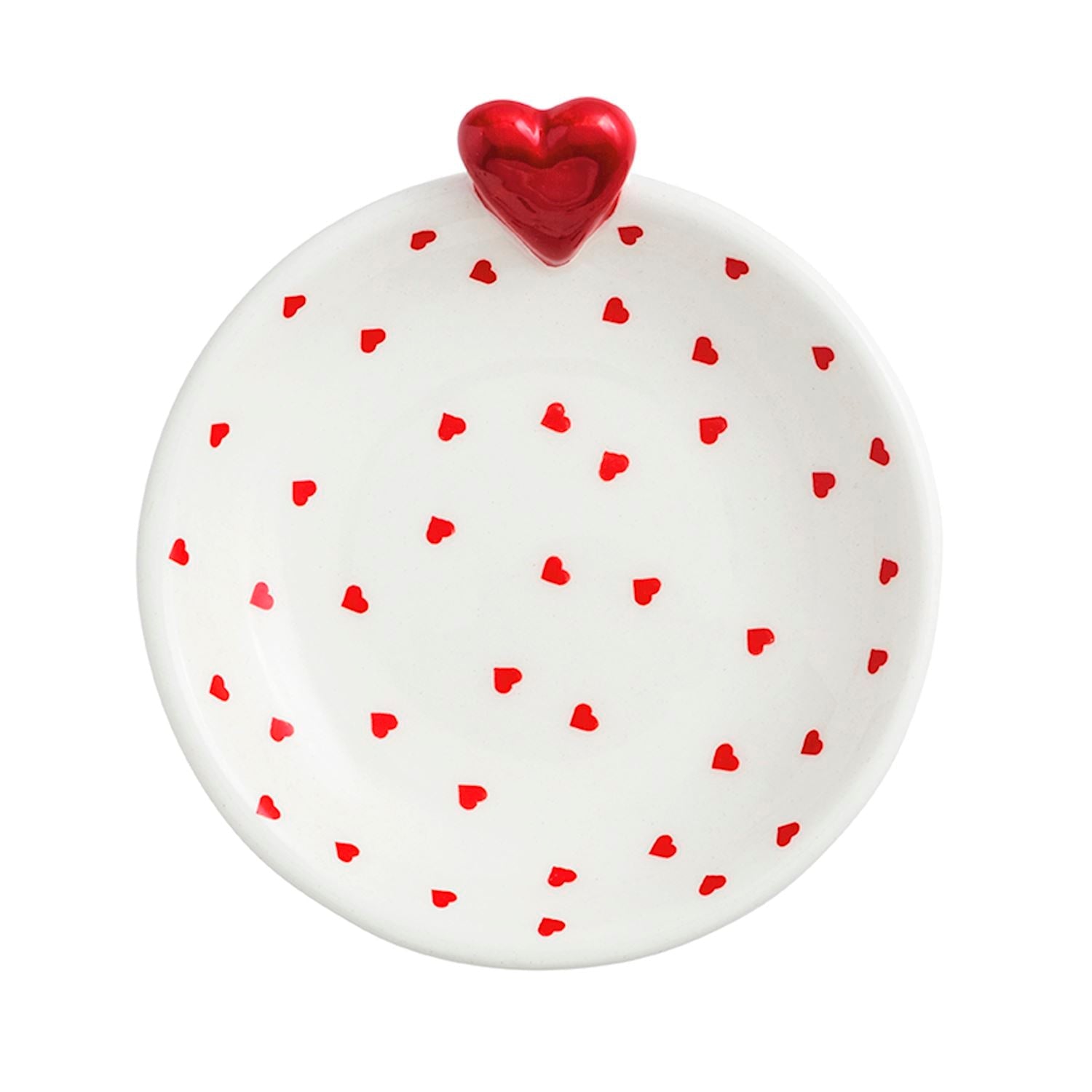 Red Heart Tidbit Dish - Ballyhoo Boutique and Gift
