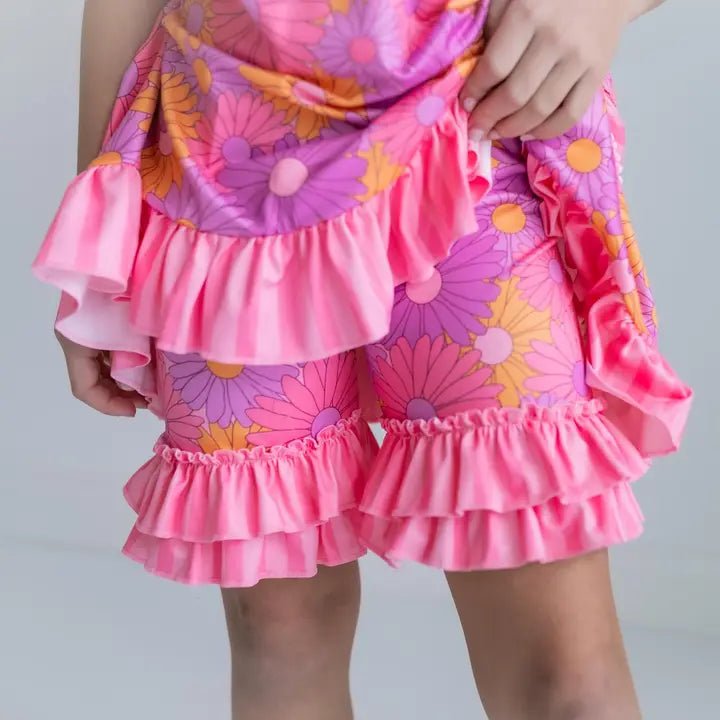Retro Daisy Short Set - Ballyhoo Boutique and Gift