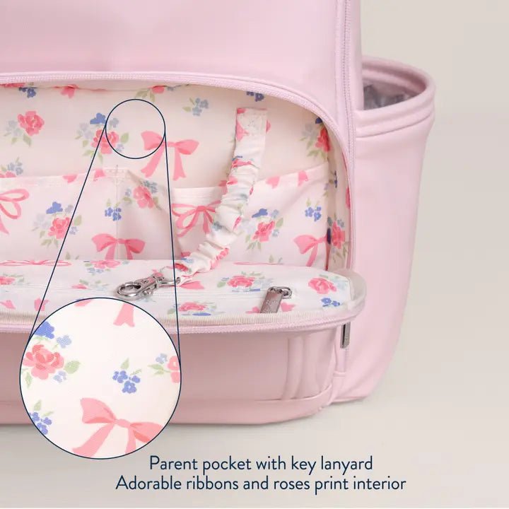 Ribbons & Roses Boss Plus Backpack - Ballyhoo Boutique and Gift