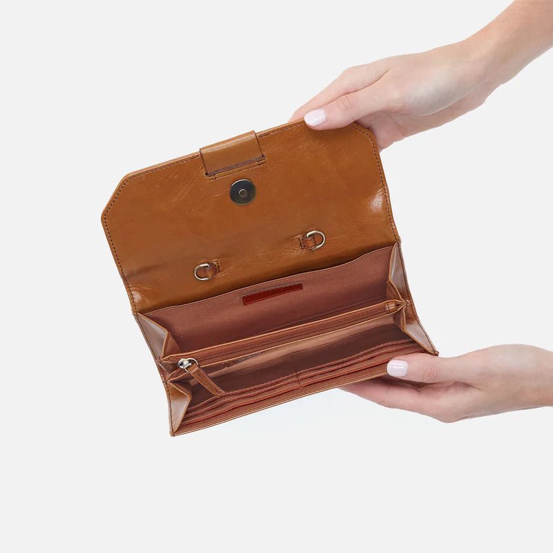 Romy Wallet Crossbody Truffle - Ballyhoo Boutique and Gift
