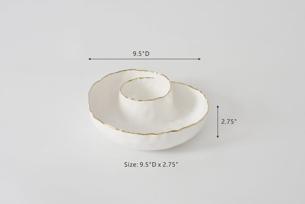 Round Chip & Dip - Ballyhoo Boutique and Gift