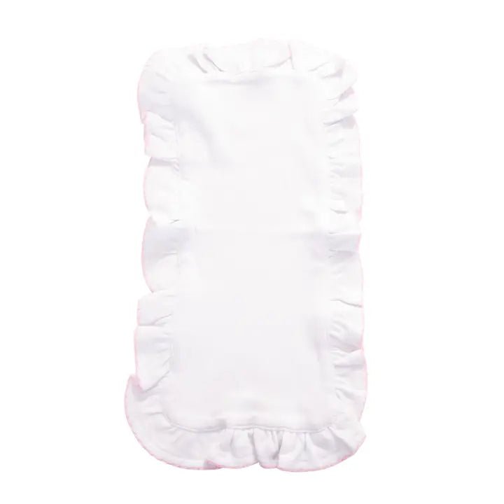 Ruffle Burp Cloth - Ballyhoo Boutique and Gift