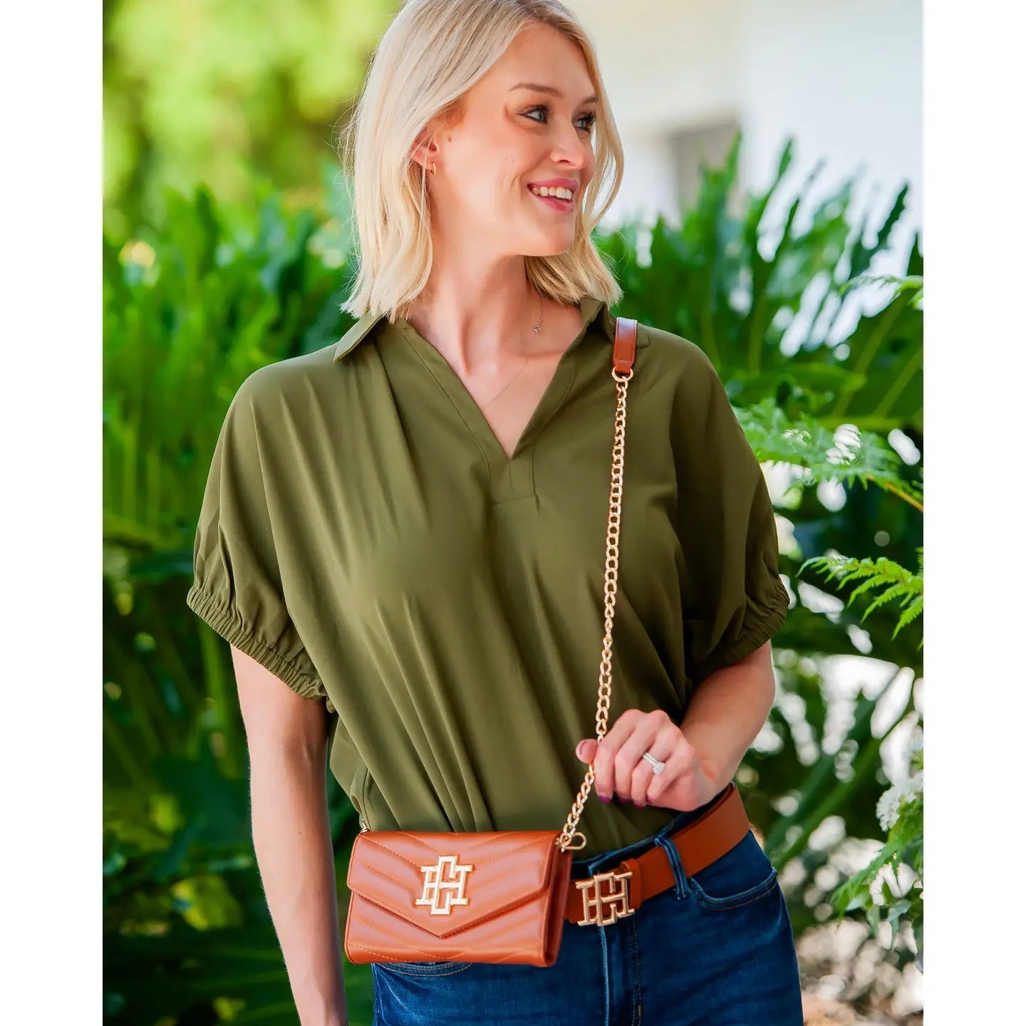 Saddle Carlington Clutch/Crossbody - Ballyhoo Boutique and Gift