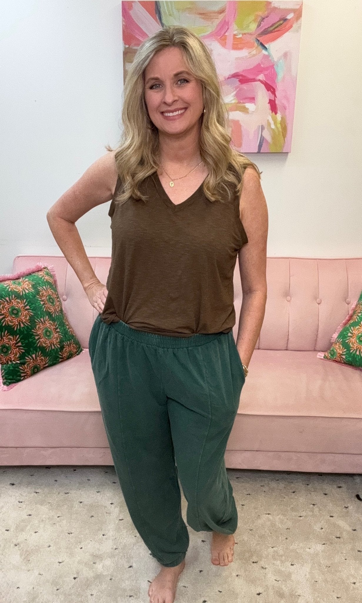 Sadie Slouch Joggers - Ballyhoo Boutique and Gift
