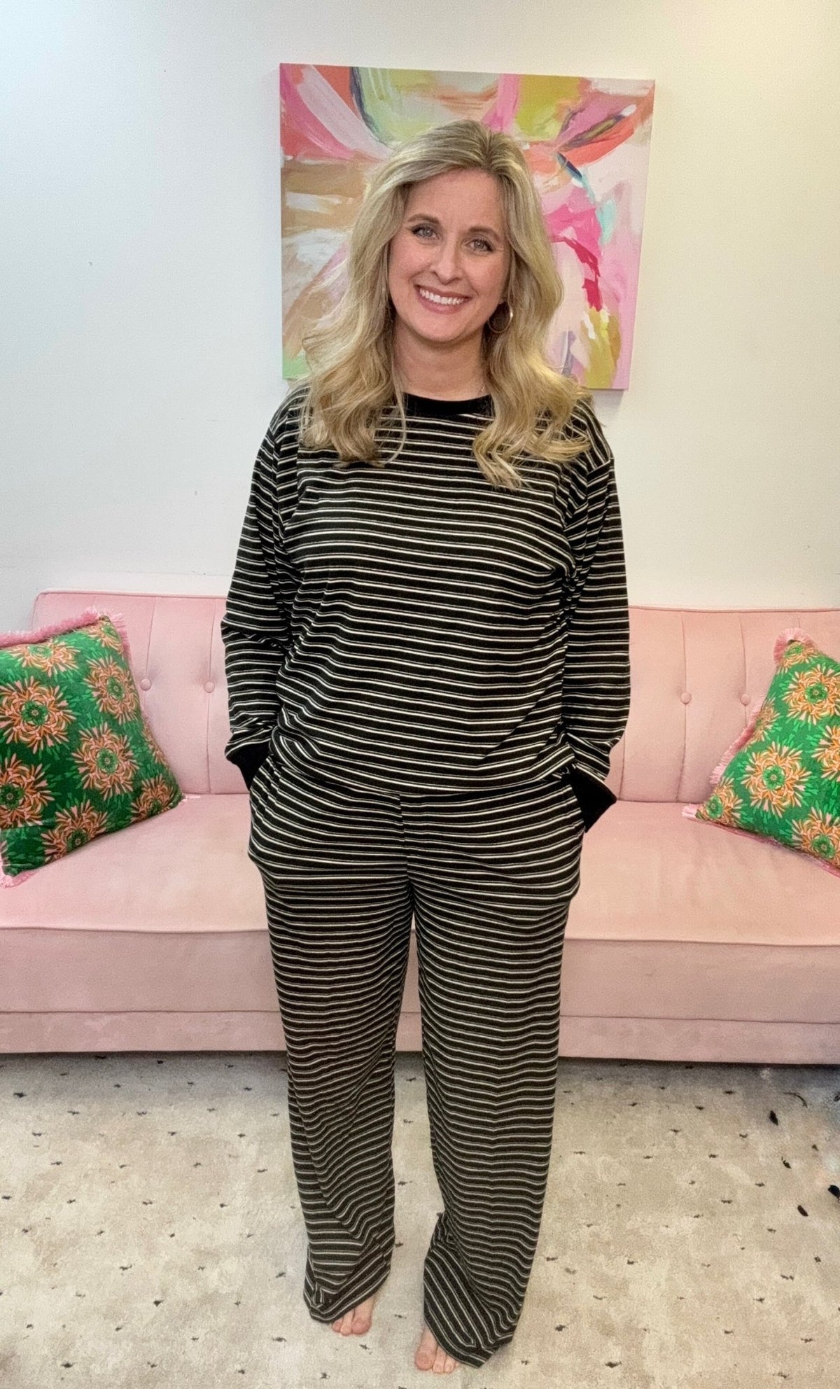 Salem Stripe Set - Ballyhoo Boutique and Gift