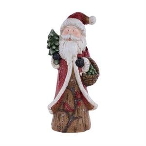 Santa w/Tree LED - Ballyhoo Boutique and Gift
