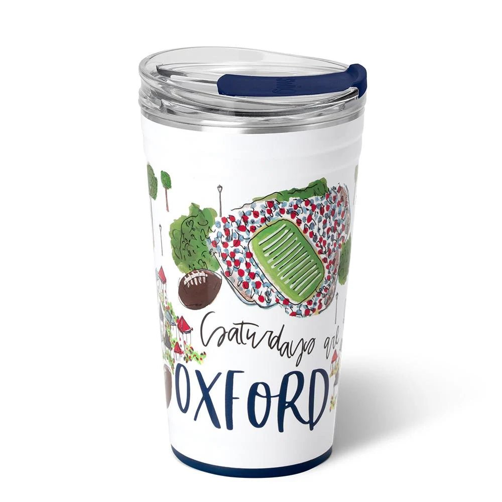 Saturdays in Oxford Party Cup 24oz - Ballyhoo Boutique and Gift