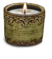 SC Vintage Round Pot Candle - Ballyhoo Boutique and Gift