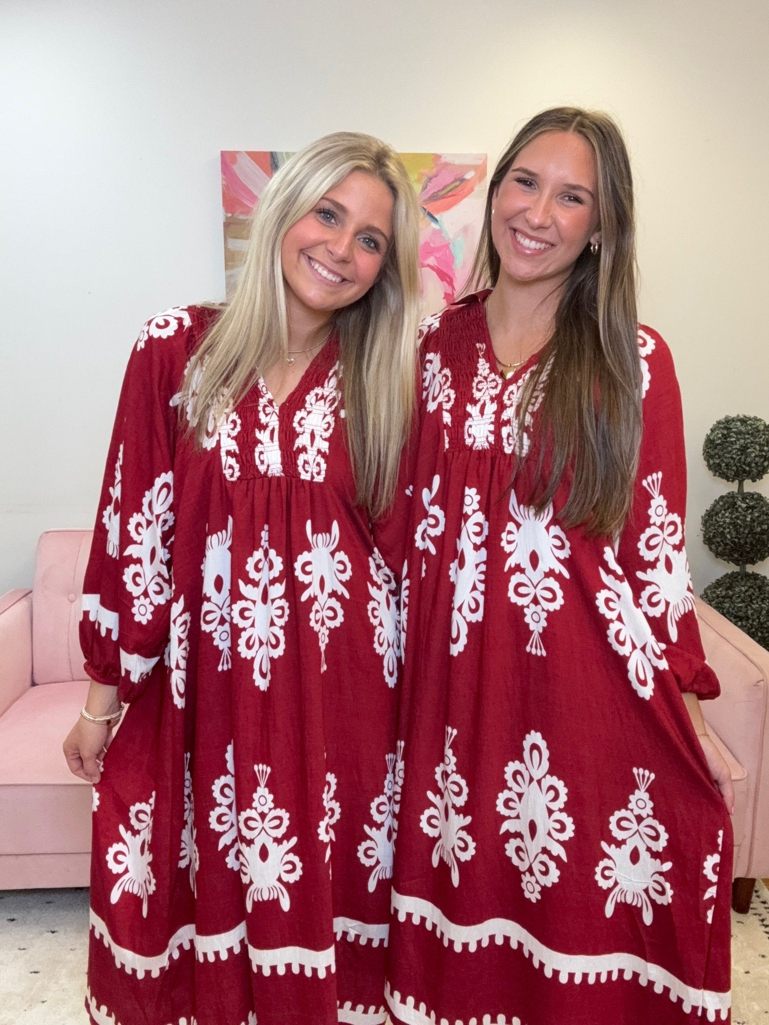 Scarlet Skies Dress - Ballyhoo Boutique and Gift