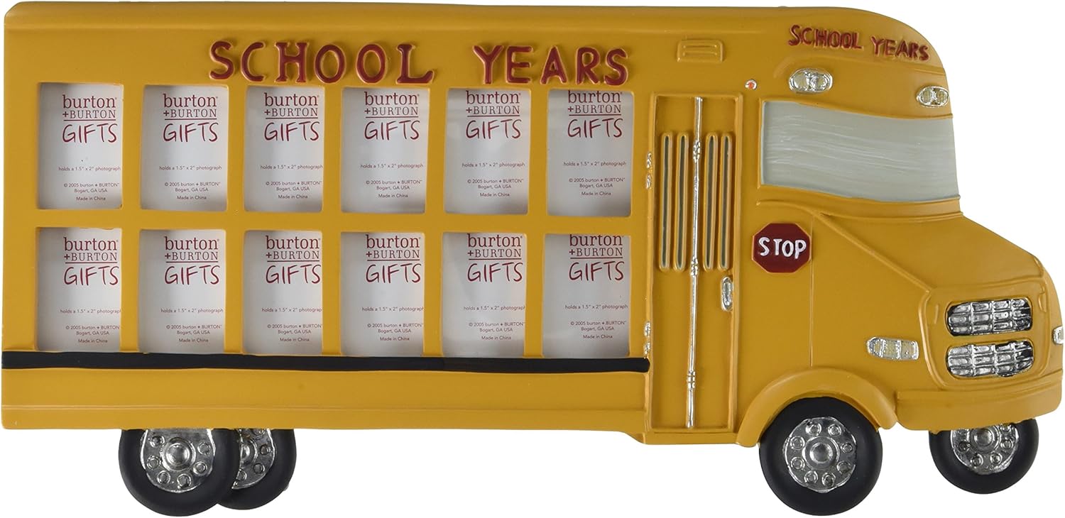 School Years Bus Frame - Ballyhoo Boutique and Gift
