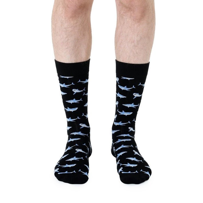 Shark Bamboo Crew Socks - Ballyhoo Boutique and Gift