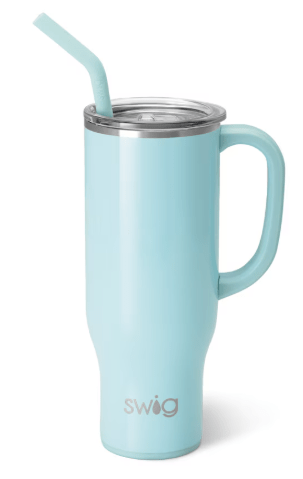 Shimmer Aquamarine 30oz Mug - Ballyhoo Boutique and Gift